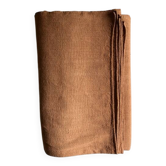 Antique Harvest Tablecloth in Pure Hemp, Tinted in Terracotta