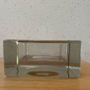 Vide poche pavé de verre
