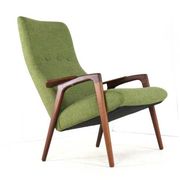 Fauteuil Pastoe Ruster par Yngve Ekstrom - entièrement restauré
