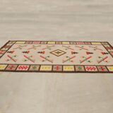 Immense tapis moderne vintage Kilim, 1970