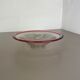 Bol en verre allemand de 2,2 kg par Karl Wiedmann pour WMF, Baushaus Art Déco des années 1960