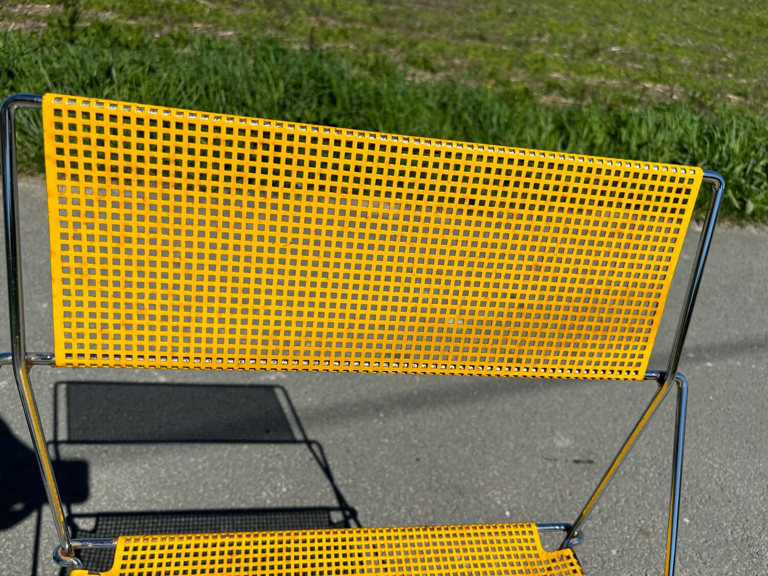 Set Of 6 Vintage Nuova X-line Design Chairs By Niels Jorgen Haugesen