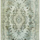 Hand-knotted carved turkish 1970s, 171 cm x 274 cm