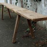 Old oak farmhouse bench 256 cm