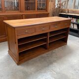 Oak store counter