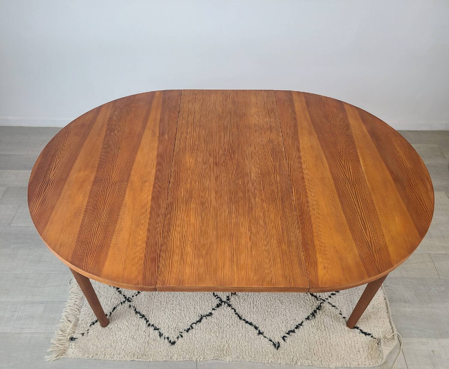 1970s Scandinavian pine dining table