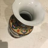 Vase chinois balustre a col évasé