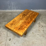 Brutalist Japandi Wabi Sabi coffee table