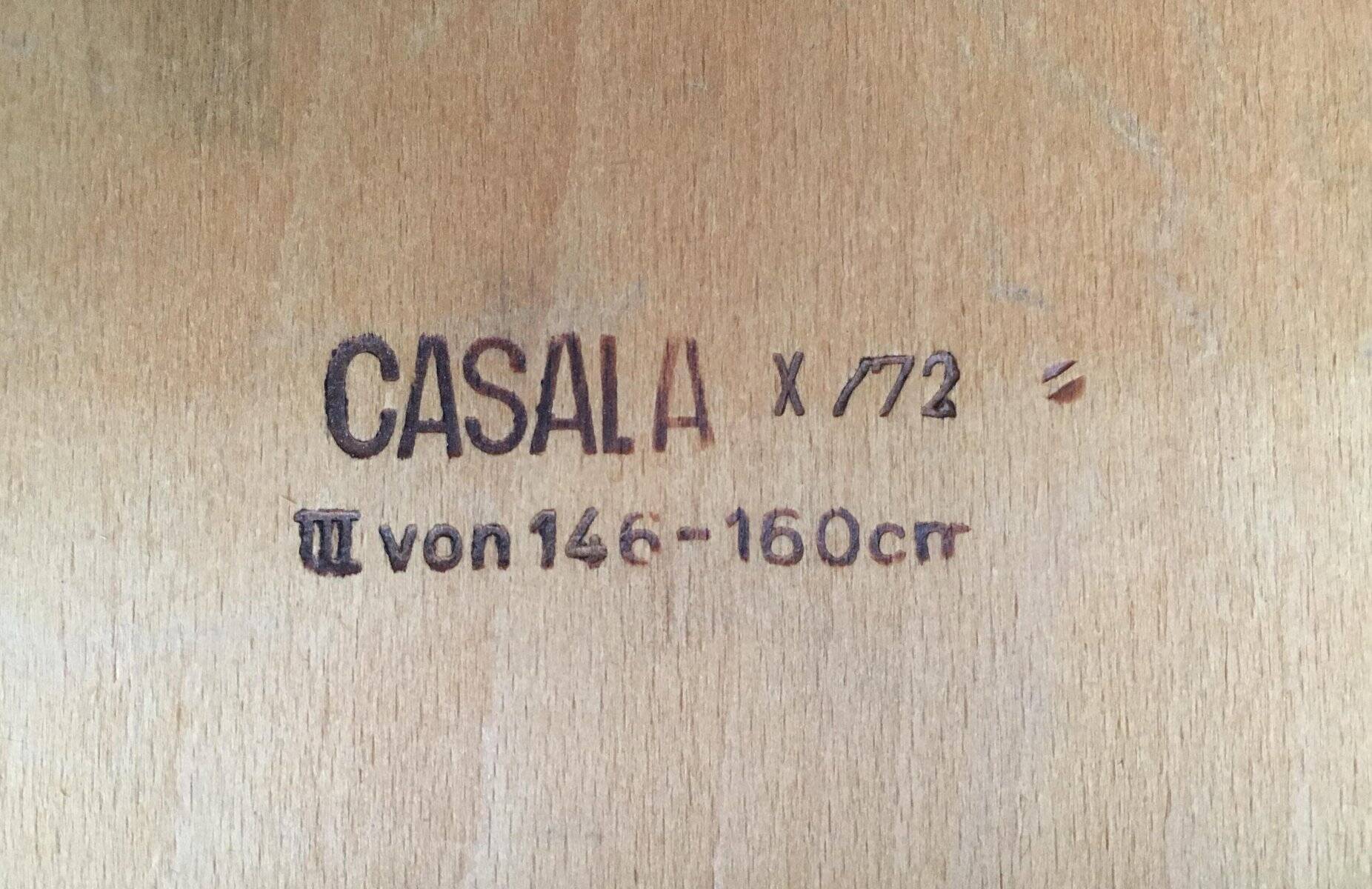 Mid-century German wooden swivel chair for children by Casala