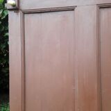 Porte vitrée H186,5xL98,5 de communication moulurée