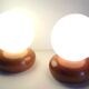 Pair of bedside lamps
