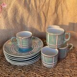 Asian porcelain coffee set