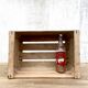 Locker vintage wooden box
