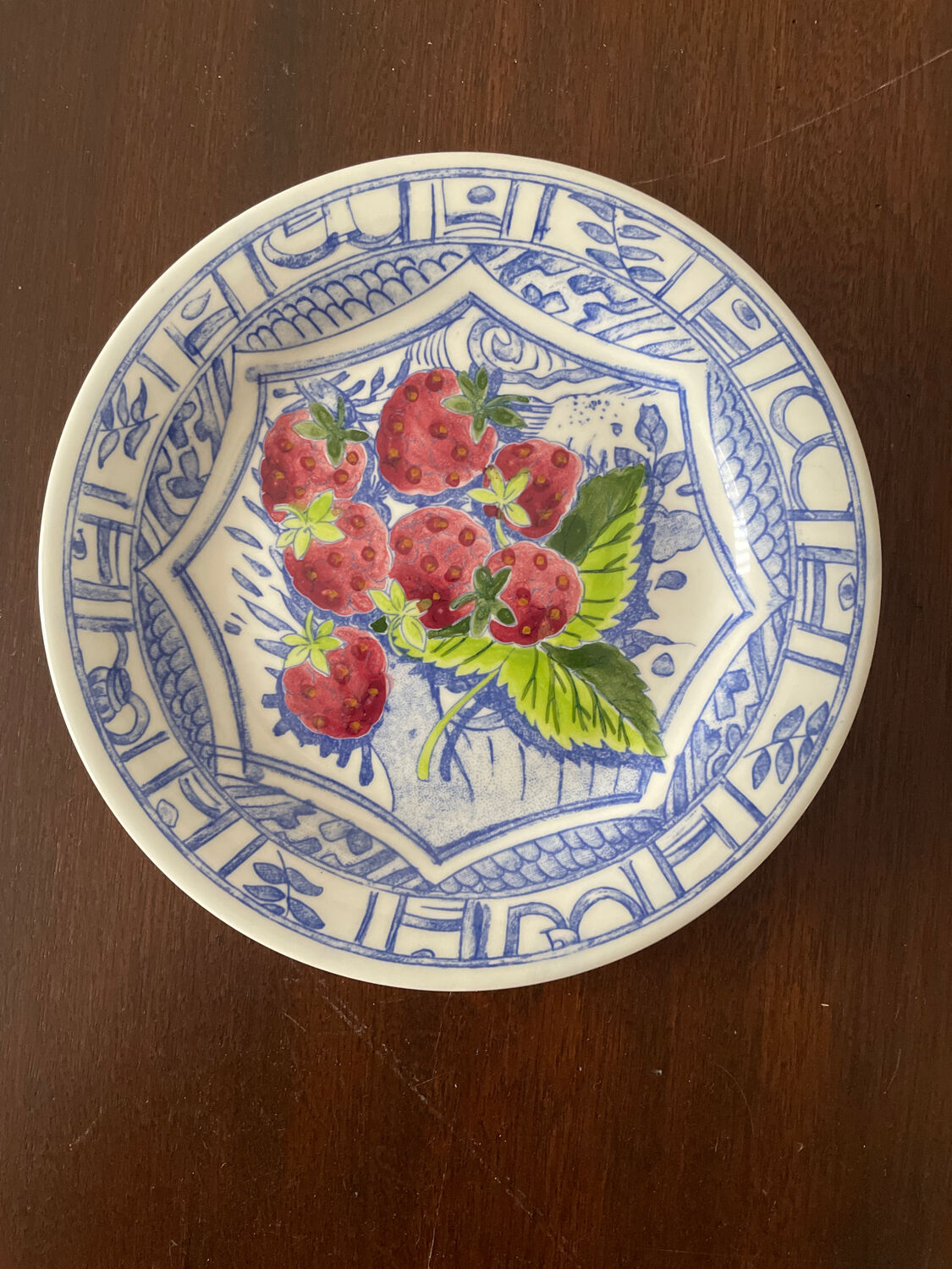 Set de 5 assiettes Gien pour le dessert