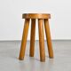 Paire de tabourets par Charlotte Perriand, Les Arcs, vers 1965