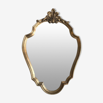 Miroir baroque doré