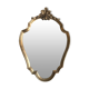 Golden baroque mirror