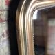 Ice / mirror fireplace in wood and gilded stucco Louis Philippe era
