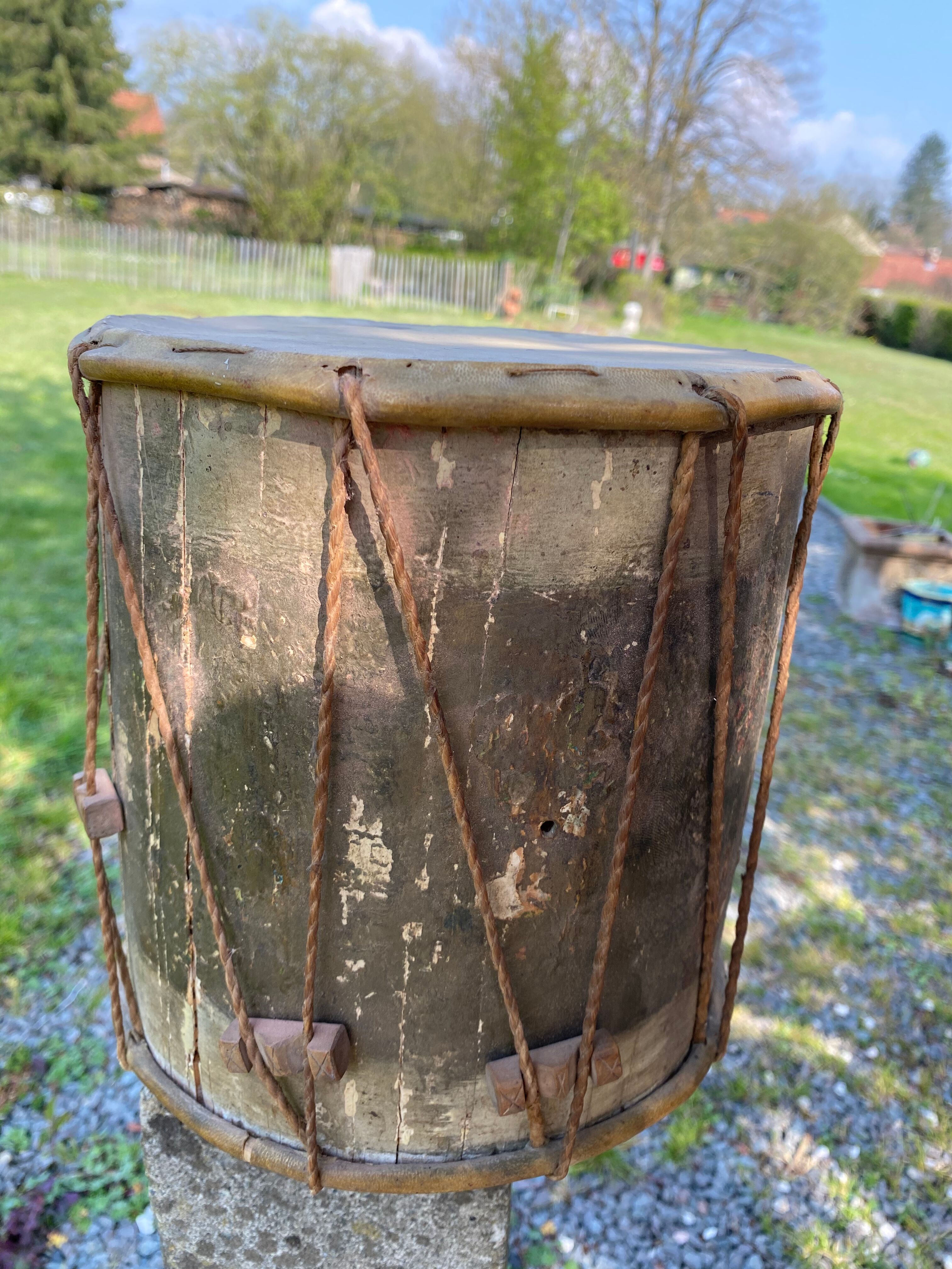Ancient drum Napoleon III