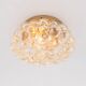 Helena Tynell for Glashutte Limburg amber bubble flush mount
