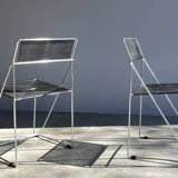 HYBODAN AS / vintage Nuova X-line stackable chairs / Niels Jørgen Haugesen