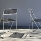 HYBODAN AS / chaises empilables vintage Nuova X-line / Niels Jørgen Haugesen