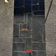 Vintage slate coffee table by Pierre Lèbe, 1960