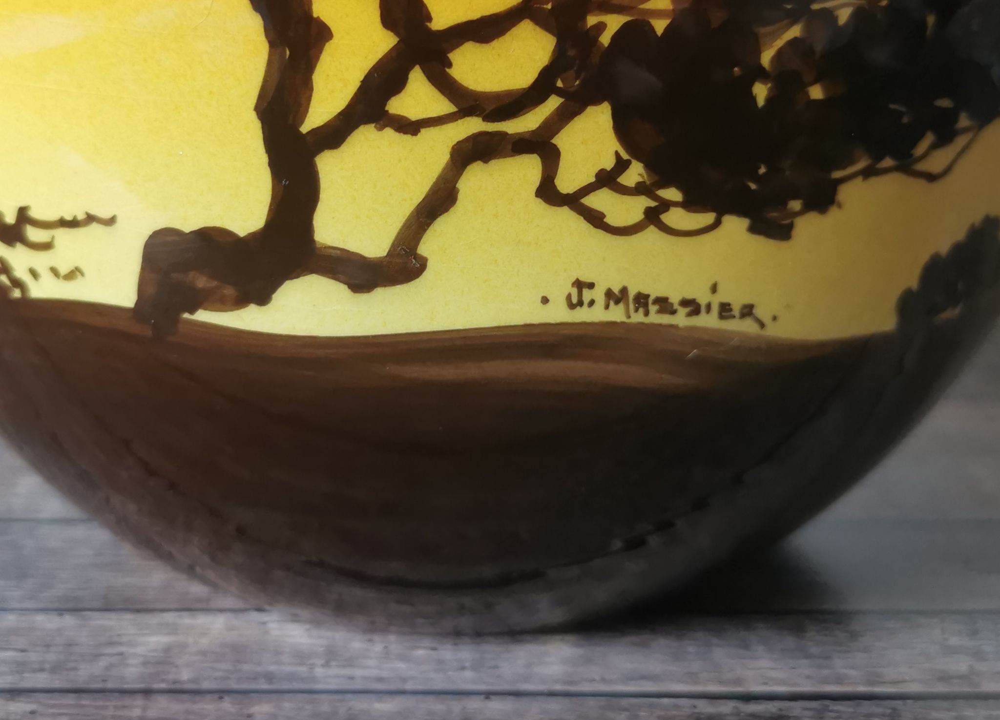 Vase boule Jérôme Massier