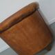 Vintage Dutch Club Chair in Cognac Leather
