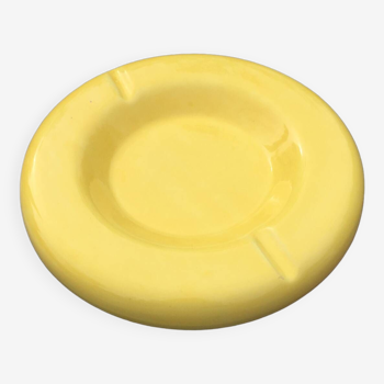 Yellow ashtray