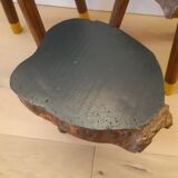 Trio of tripod tabourets