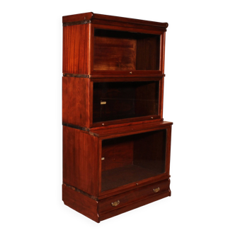 Globe Wernicke Library in Mahogany with 3 large elements and a projection.