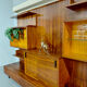 Vintage italian design modular wall unit bookcase xl