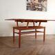 Coffee table with modular system by Folke Ohlsson