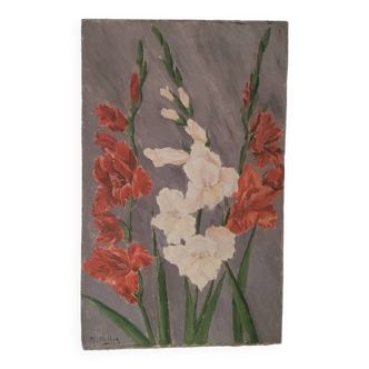 Oil: Gladioli