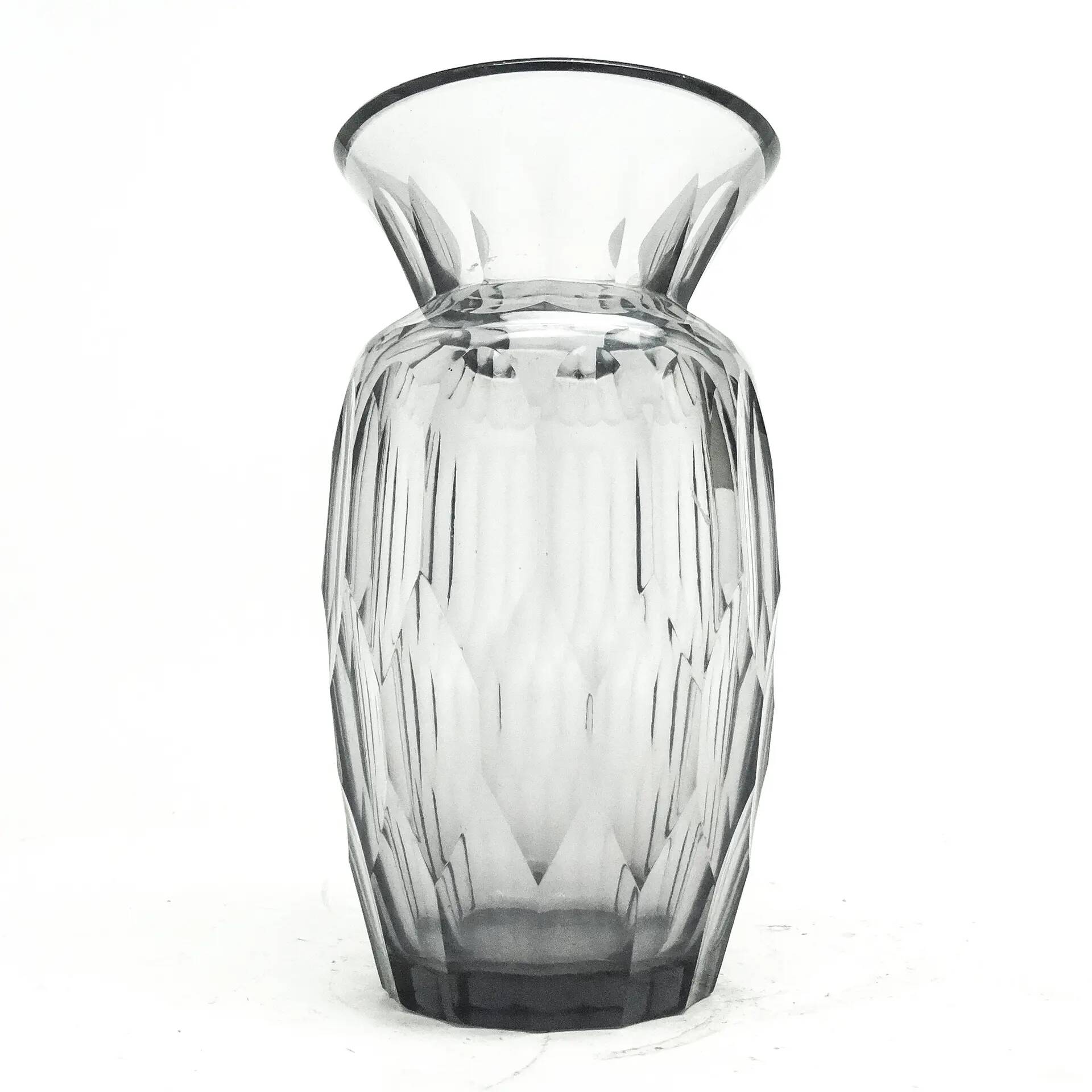 Art Deco vase, crystal, Poland, 1930s