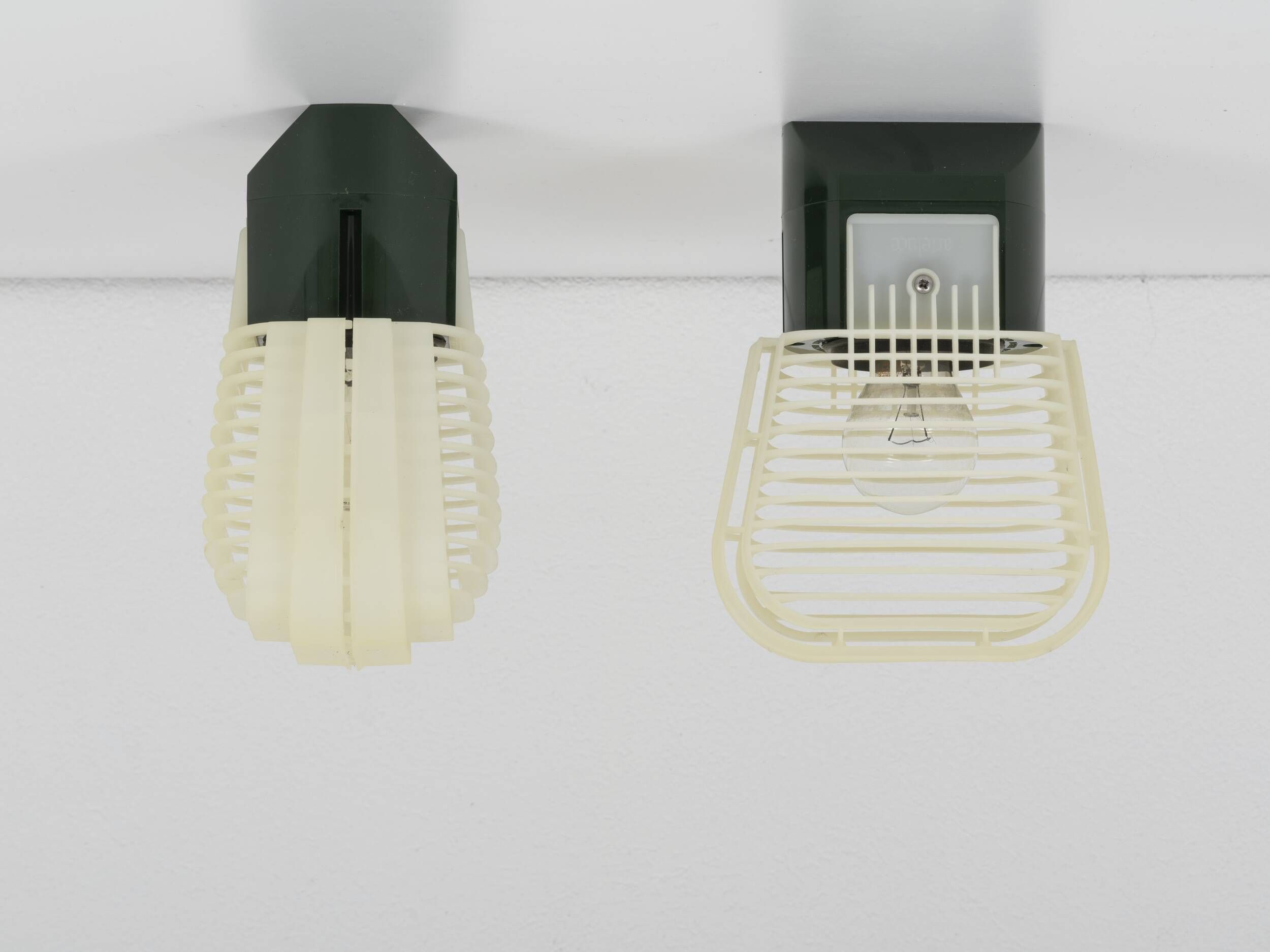 Pair of "Joe" wall or ceiling lights by Ezio Didone for Arteluce, 1980s