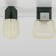 Pair of "Joe" wall or ceiling lights by Ezio Didone for Arteluce, 1980s