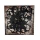 abstract painting, oil and concretions on panel No. 16, LM Londot 1963