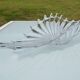 Centre de table, coupe en cristal