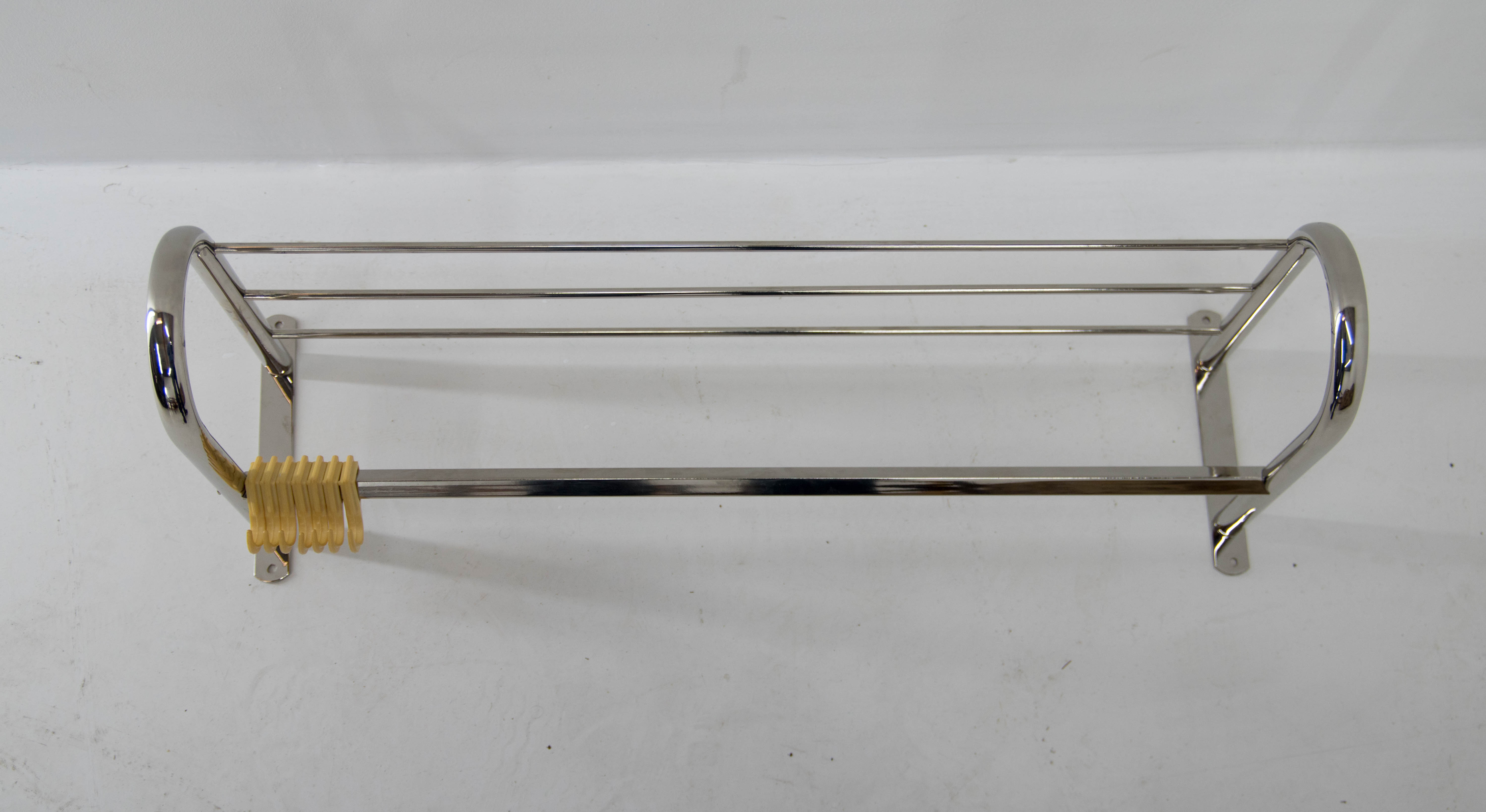 Bauhaus deco wall coat hanger, 1920s