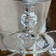 Six glass champagne or dessert glasses, Seca
