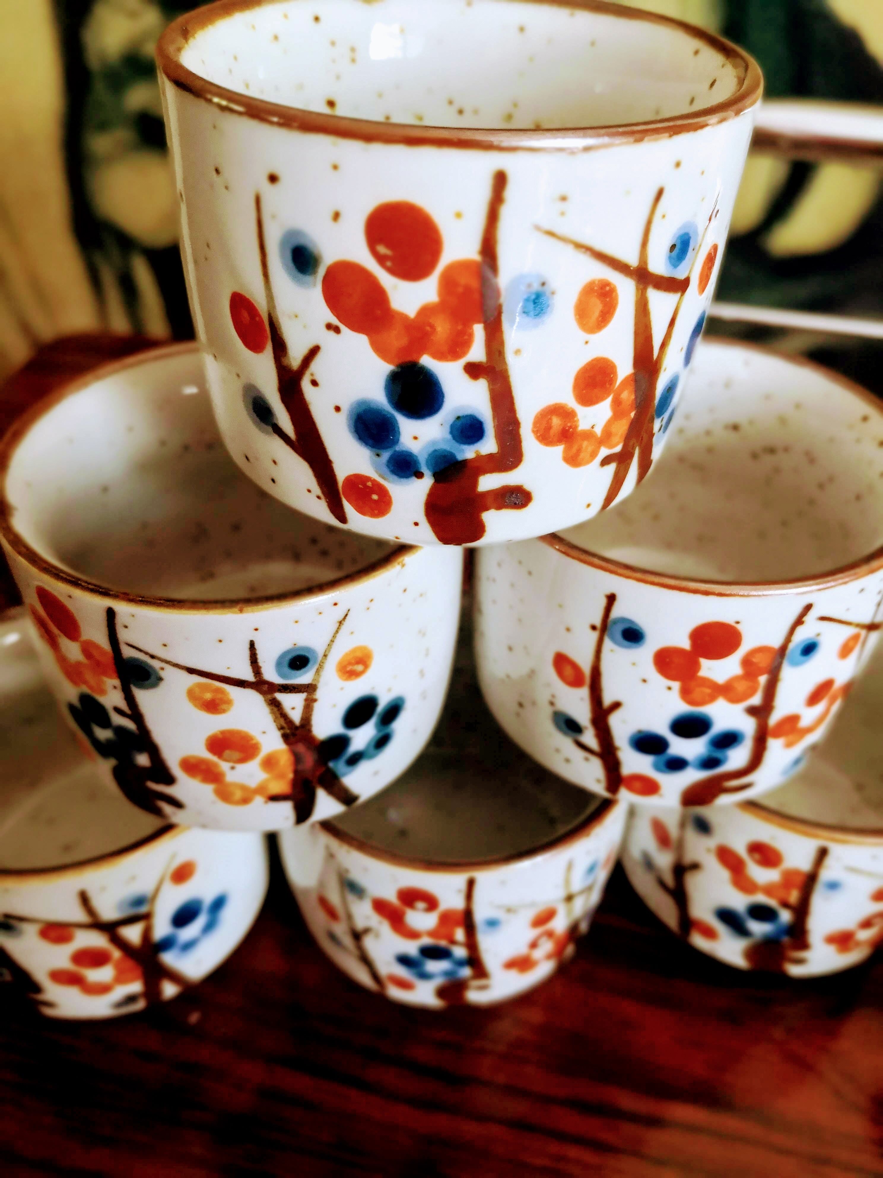 Vintage stoneware tea service