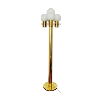 Swedish Mid brass floor lamp by Hans Agne Jakobsson
