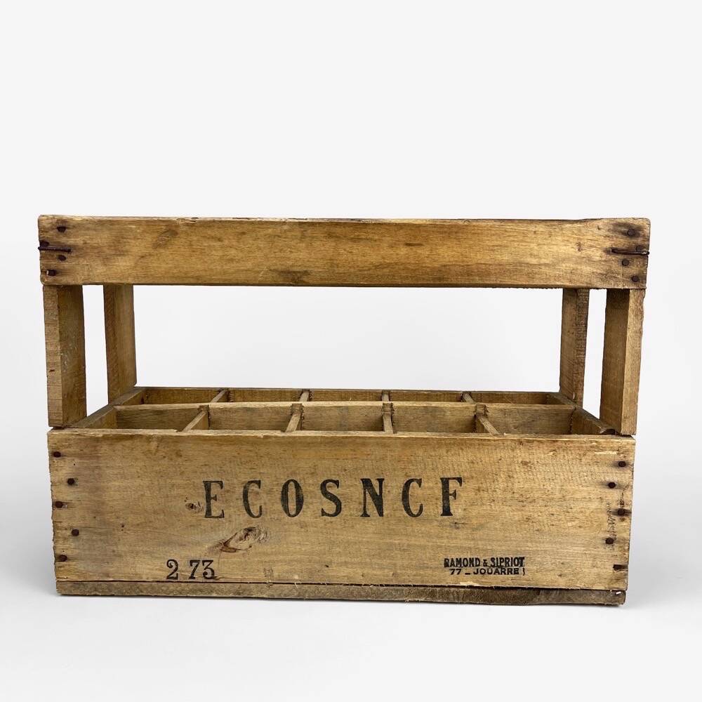 Eco sncf bottle rack from the 1950s