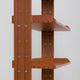Italian teak free standing wall unit 1970s