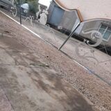 Beveled Venetian brasserie mirror - 1950s