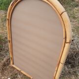 Light color bamboo mirror 85X60