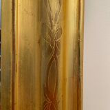 Louis Philippe mirror in gilded wood