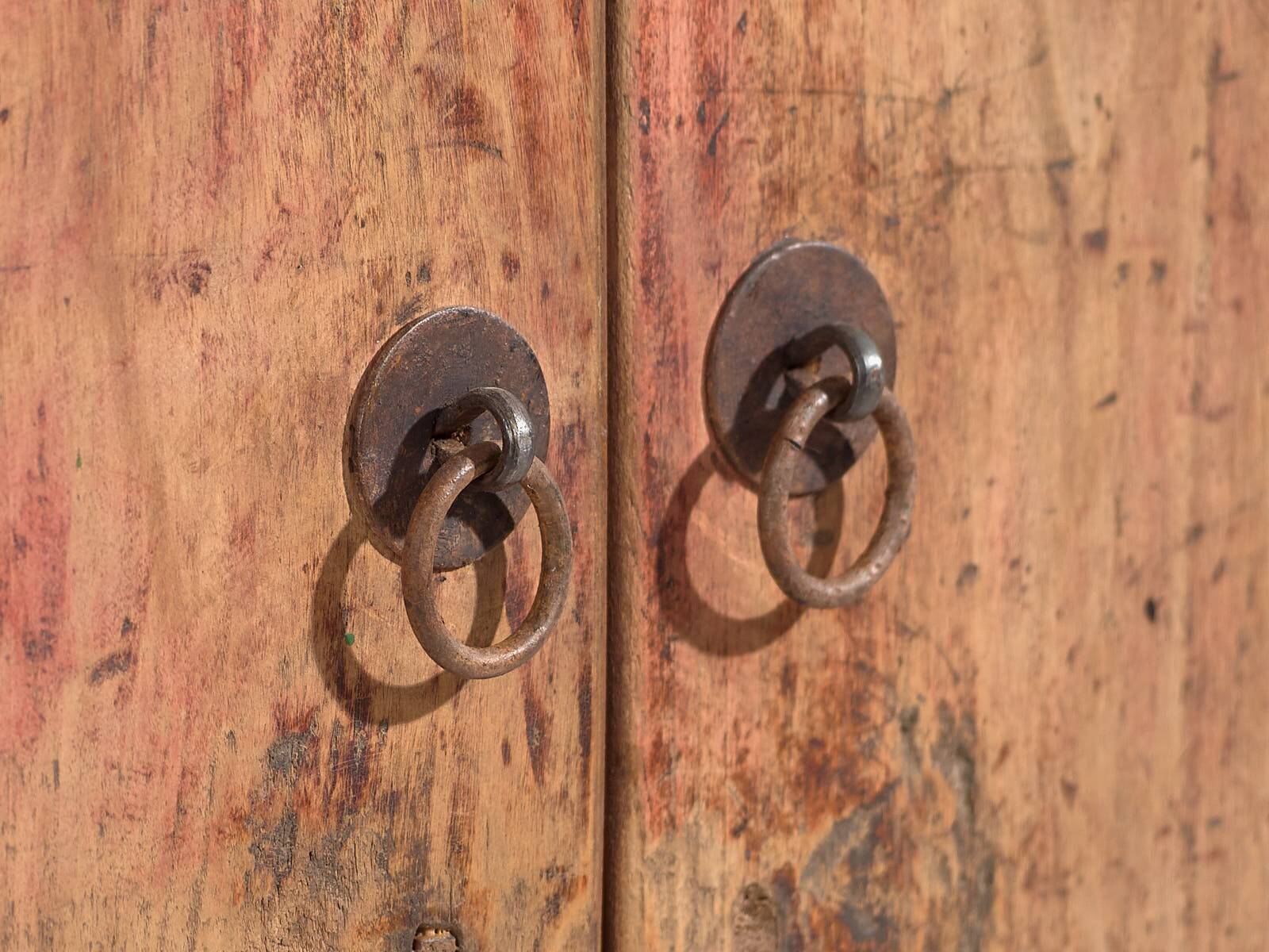 Small antique two-door cabinet (circa 1900) #52